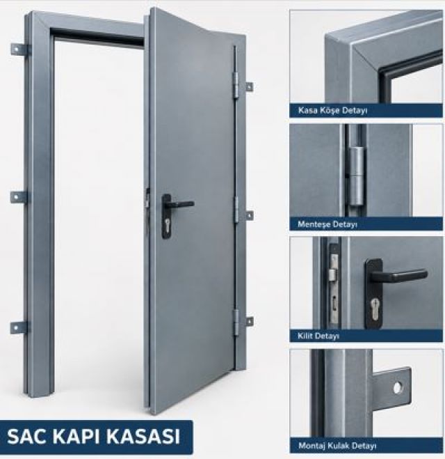 İstanbul Sac Kapı Kasası İmalatı